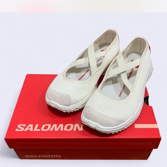 Salomon x Sandy Liang Women's White Slip-On Shoes